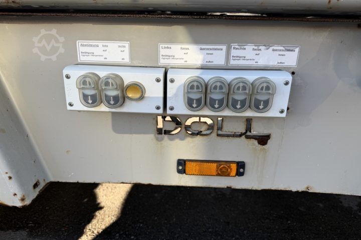 Low loader semitrailer Doll S2H Tieflader / Swiss-Vehicle