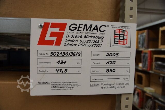 Modular shelf Gemac Normaflex