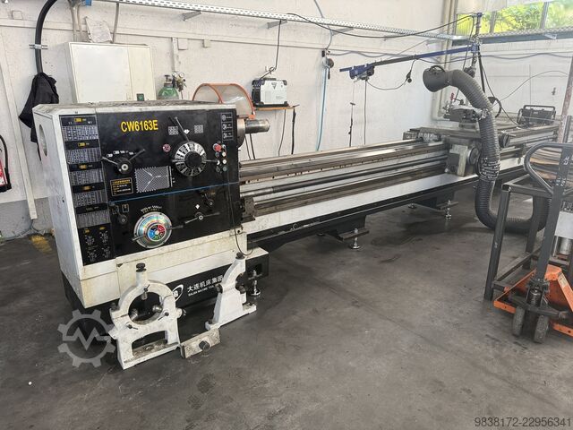 Leit-/Zugspindeldrehmaschine DMTG DALIAN CW 6163 E