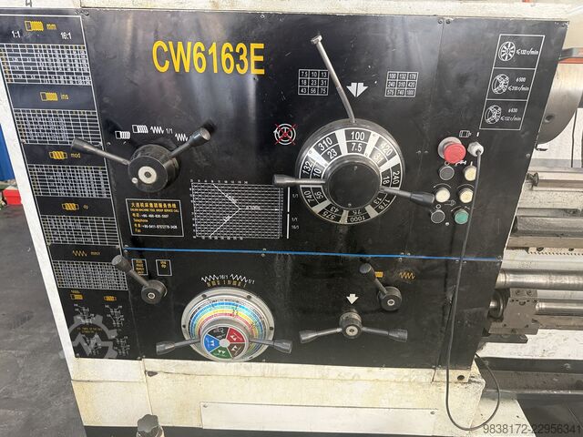 Leit-/Zugspindeldrehmaschine DMTG DALIAN CW 6163 E