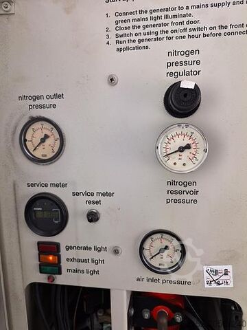 Domnick Hunter Nitrox Z UHPZN1001 Nitrogen Generator Domnick Hunter Nitrox Z UHPZN1001