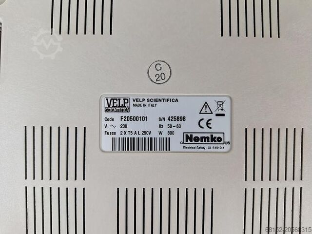 Velp Scientific HSC Heating Magnetic Stirrer Velp Scientific HSC