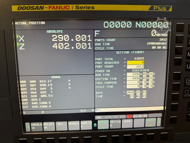 CNC lathe Doosan DN Solutions Leo 1600