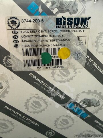 Lathe chuck Bison 3744-200-5 UCHWYT TOKARSKI Bison 3744- 200- 5 UCHWYT TOKARSKI Bison 3744- 200- 5