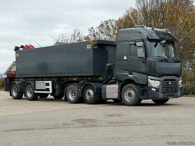 Standard-SZM Renault T480 6x2 trekker 262dkm!! TRAILER WITH CRANE FO...