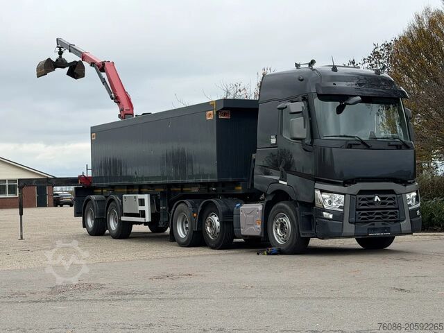 Tipper AJK KRAANTRAILER MET RADIO REMOTE VOOR ZAND!!