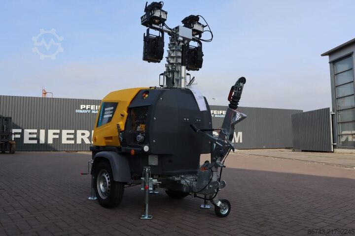 Light tower Atlas Copco Hilight H6+  Valid inspection, *Guarantee! Max Boo