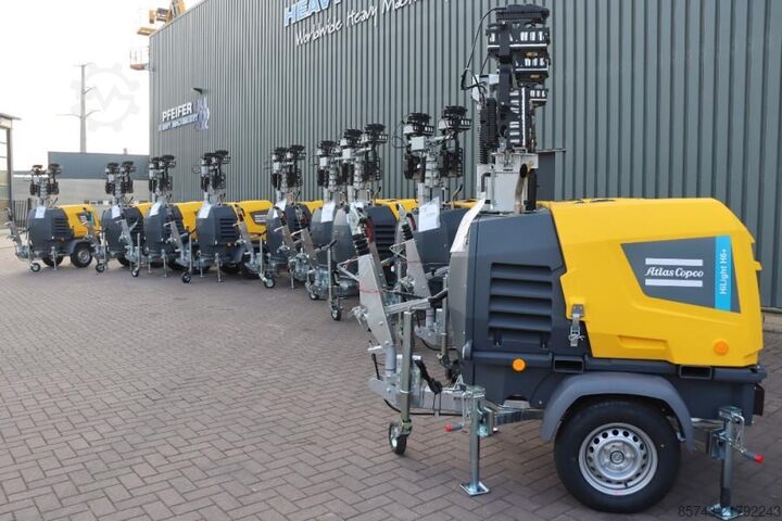 Light tower Atlas Copco Hilight H6+  Valid inspection, *Guarantee! Max Boo