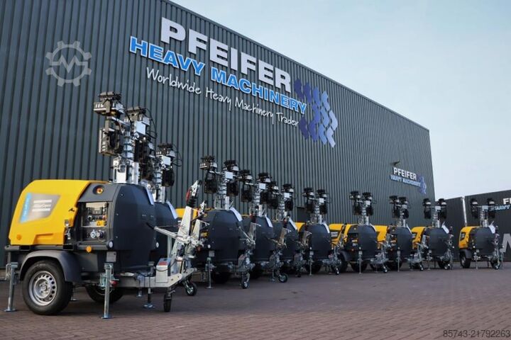 Light tower Atlas Copco Hilight H6+ Valid inspection, *Guarantee! Max Boom