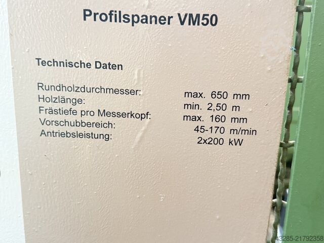 Complete sawmill (stationary) Linck VM50,