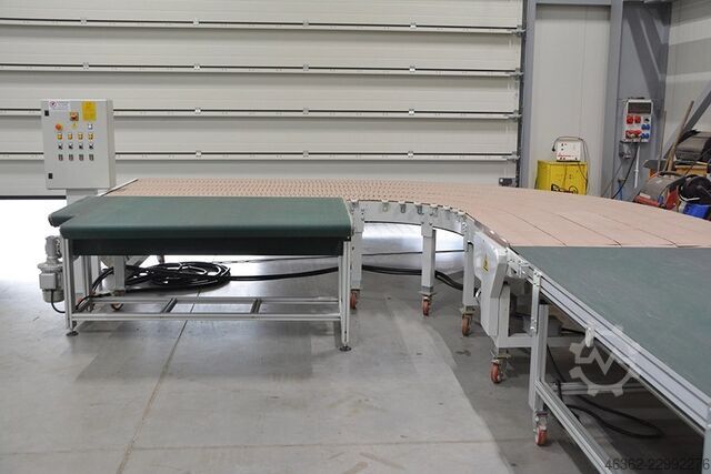 Plate return, turntable, conveyor belt return Sacot TAB 59 DX