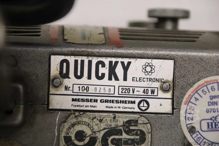 Adjustable machine cutting torch Messer Griesheim Quicky Electronic