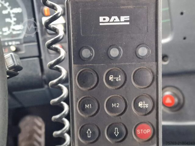Cable system DAF CF 250 6x2*4 - Hooklift - HIAB 102 Crane - Manu...
