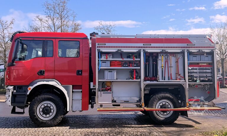 Fire truck MAN TGM 13.320 Allrad TLF 3000 4000 l Wasser