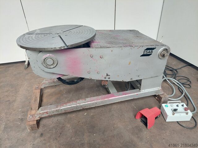 Hydr. Schweißdreh- u. Kipptisch ESAB-PEMA 750 AHM