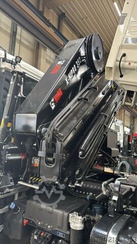Three-sided tipper truck MAN TGS  33.520 6X6 NEU 3-S-KIPPER BORDMATIK HIAB KRAN X-352E HIPRO, MIETKAUF MGL