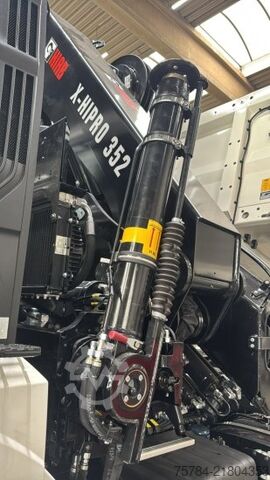 Three-sided tipper truck MAN TGS  33.520 6X6 NEU 3-S-KIPPER BORDMATIK HIAB KRAN X-352E HIPRO, MIETKAUF MGL