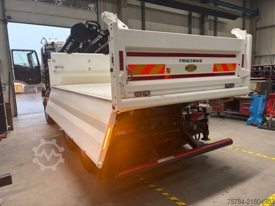 Three-sided tipper truck MAN TGS  33.520 6X6 NEU 3-S-KIPPER BORDMATIK HIAB KRAN X-352E HIPRO, MIETKAUF MGL