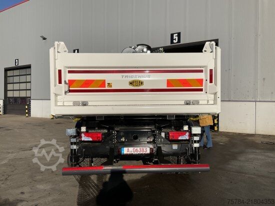 Three-sided tipper truck MAN TGS  33.520 6X6 NEU 3-S-KIPPER BORDMATIK HIAB KRAN X-352E HIPRO, MIETKAUF MGL
