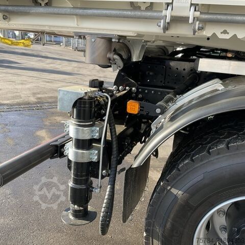 Three-sided tipper truck MAN TGS  33.520 6X6 NEU 3-S-KIPPER BORDMATIK HIAB KRAN X-352E HIPRO, MIETKAUF MGL