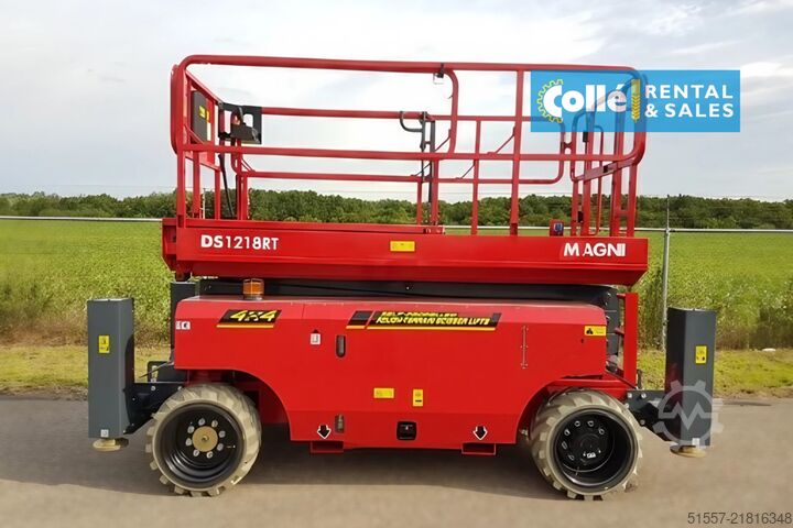 Scissor lift MAGNI DS 1218 RT | 2024
