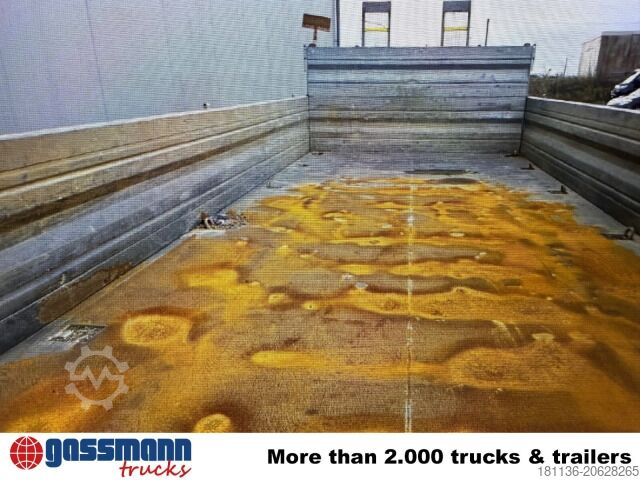 Three-way tipper trailer  TTD 19, Rampenschacht, Verzinkt