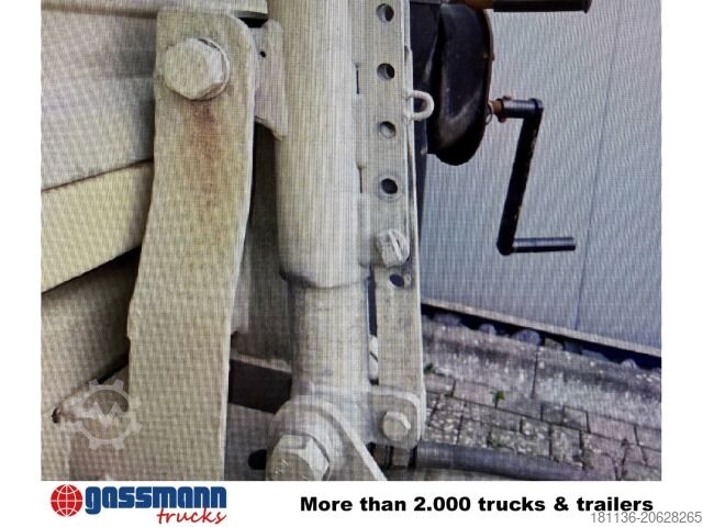 Three-way tipper trailer  TTD 19, Rampenschacht, Verzinkt