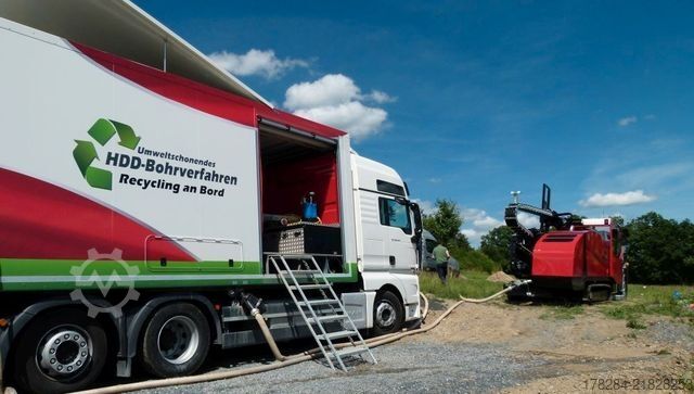 Special purpose truck DAF XF AT-Boretec HS Bentonit-Misch-Recyclingsystem