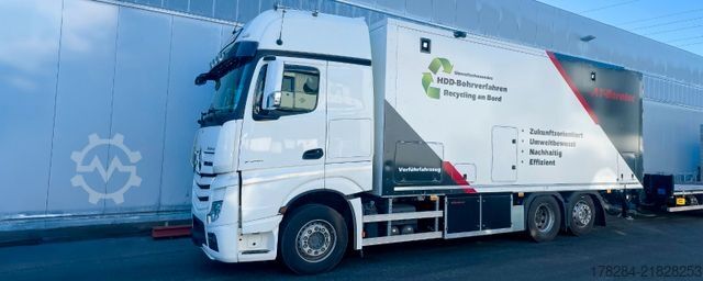 Special purpose truck DAF XF AT-Boretec HS Bentonit-Misch-Recyclingsystem