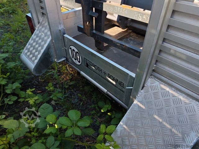 Trailer  Baos M353616 Baumaschinenanhänger  neuwertig