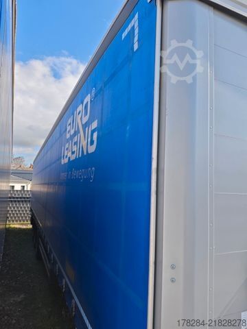 Open semitrailer with tarp KÖGEL S24-1  BPW ECO-Achsen Liftachse Vario Fix