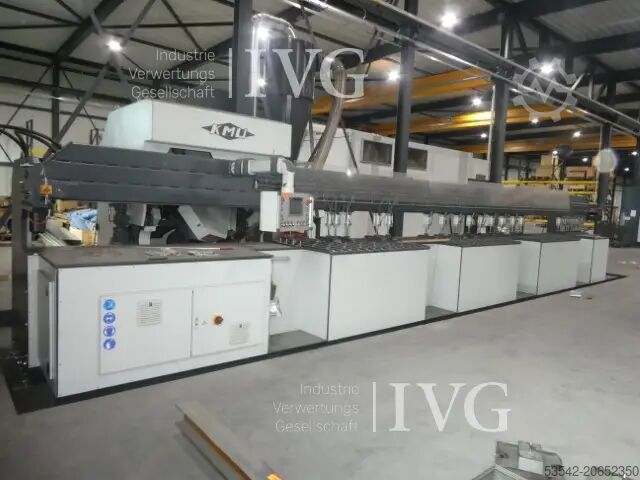 CNC belt grinding machine KMU KF IV-8000