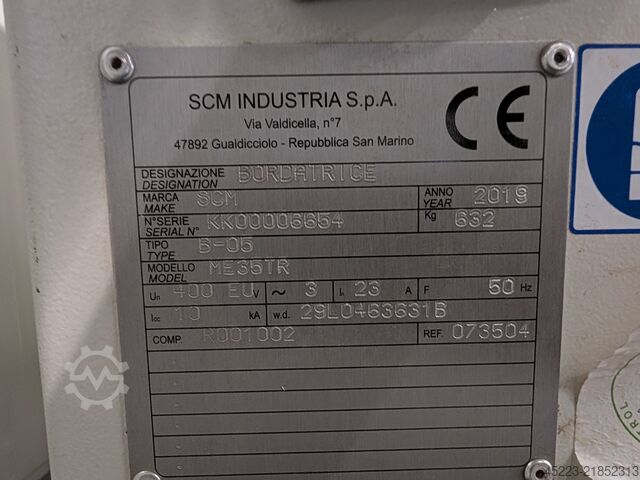 Edge banding machine SCM minimax me35tr
