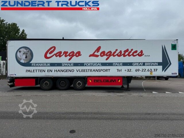 Refrigerated/frozen transport Schmitz Cargobull 3 AS KOELTRAILER, THERMO KING SLXI 200, MEAT RA...