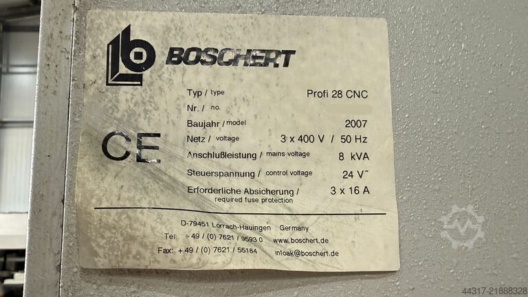 Press brake Borschert Profi 28 CNC