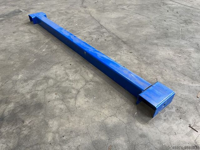 Tiefenauflage Tiefensteg Palettenregal SSI Schäfer/ 1050 mm/ Traversenauflage: 60 mm/ Materialfarbe: blau