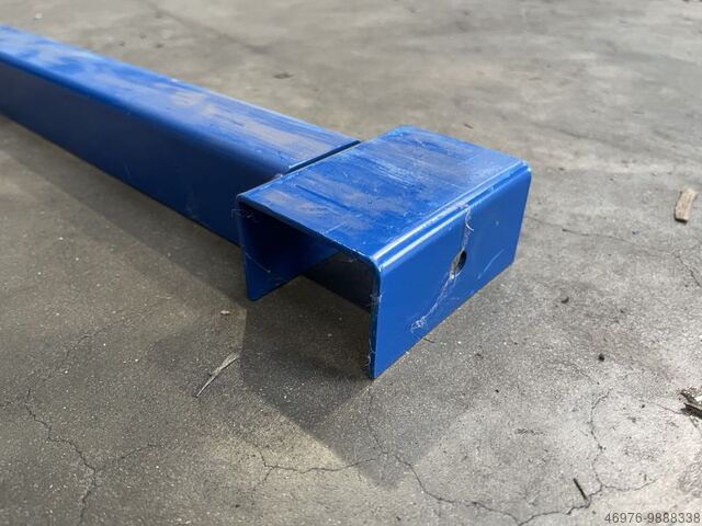 Tiefenauflage Tiefensteg Palettenregal SSI Schäfer/ 1050 mm/ Traversenauflage: 60 mm/ Materialfarbe: blau