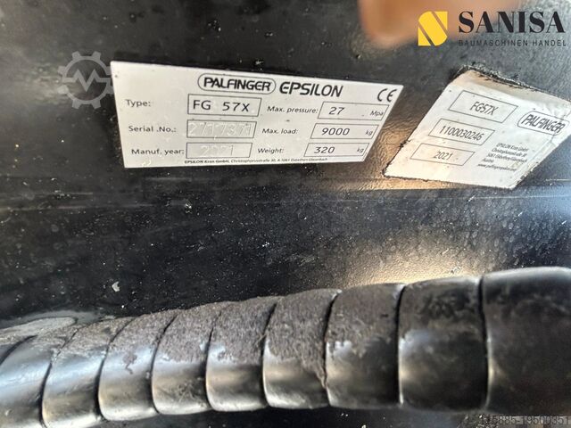 Standard tractor unit Mercedes-Benz Arocs 3351 6x6/Palfinger Epolsion S260/Langholz