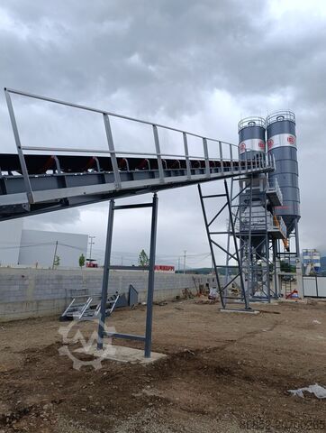 Concrete mixing plant Polygonmach PSC100 100m3/hour fixed concrete plant