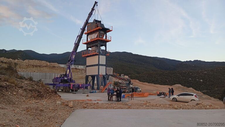 Asphaltmischanlage Polygonmach PBA200 200 tph asphalt plant, enrobage, asfalto