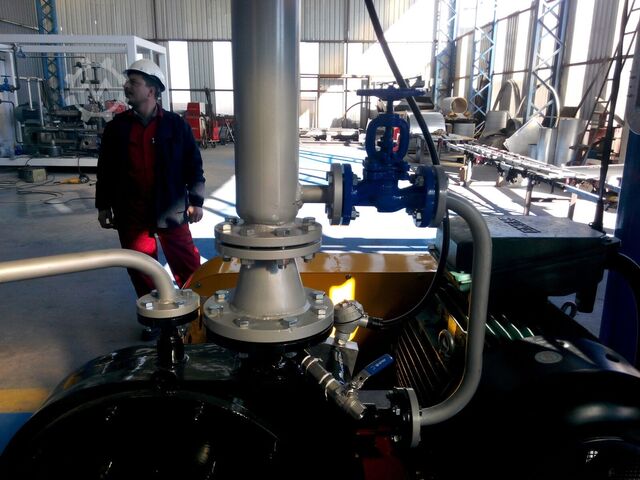 Straßenbaumaschine Polygonmach Polymer Modificaiton Plant PMB