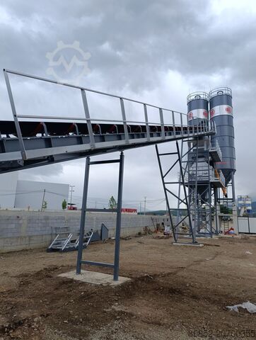 Concrete mixing plant Polygonmach PSC60 60m3 hour stationary type concrete plant