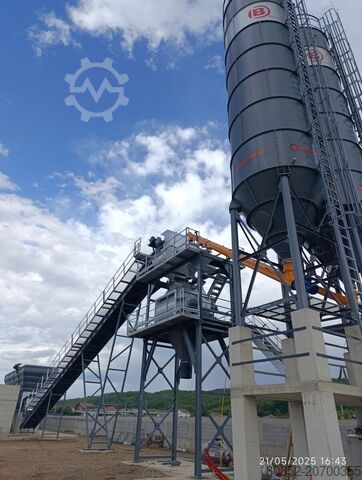 Concrete mixing plant Polygonmach PSC60 60m3 hour stationary type concrete plant
