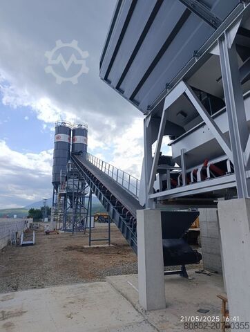 Concrete mixing plant Polygonmach PSC60 60m3 hour stationary type concrete plant
