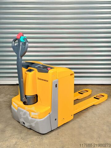 Low lift truck pedestrian Jungheinrich EJE 225 - Service Neu - Batterie 80% - 2.5t - Nur 3-323 Std.