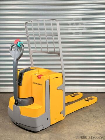 Low lift truck pedestrian Jungheinrich EJE 220r - Service Neu - Batterie 82% - Neigung - 2t