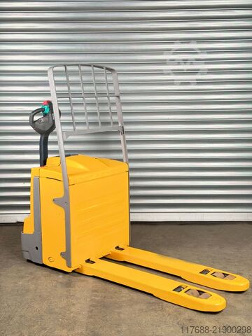 Low lift truck pedestrian Jungheinrich EJE 220r - Service Neu - Batterie 82% - Neigung - 2t