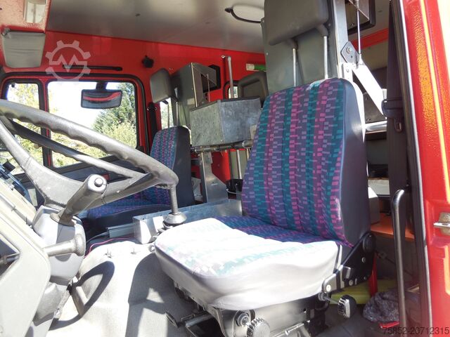 Feuerwehr/Rettung Mercedes-Benz 1124 AF LF 16 Löschfahrzeug Schlauchhaspel Metz Pumpe Feuerwehr