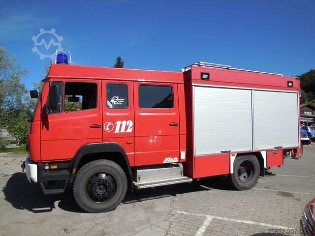 LKW mit Kofferaufbau Mercedes-Benz 1124 AF TLF 1600 Feuerwehr Metz