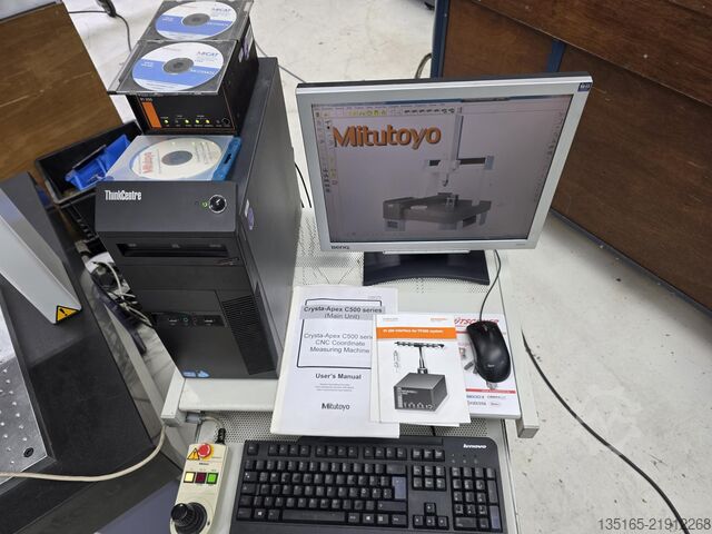 Coordinate measuring machine Mitutoyo Crysta Apex C544